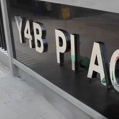 ป้ายสแตนเลส